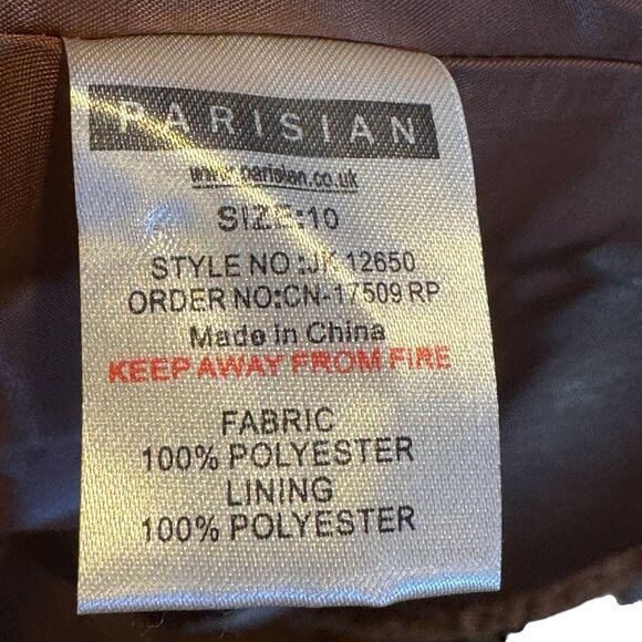 Parisian Teddy Coat Faux Shearling Mocha Longline US 6 (UK 10) NWT - Picture 10 of 16